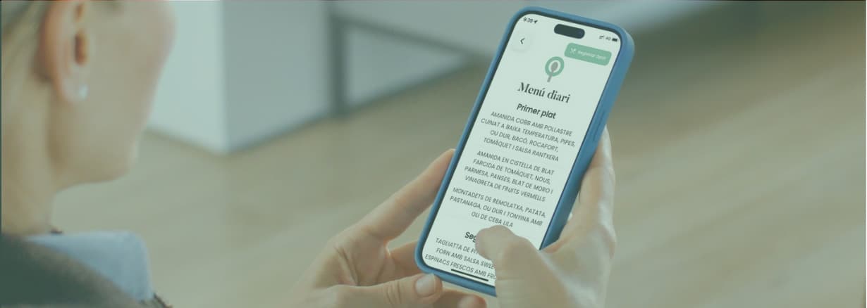 Digitalización de menús y cartas con actualización diaria