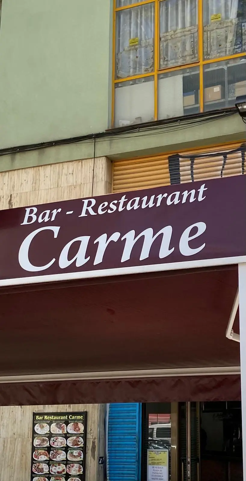 restaurant Bar Carme en Menuveo