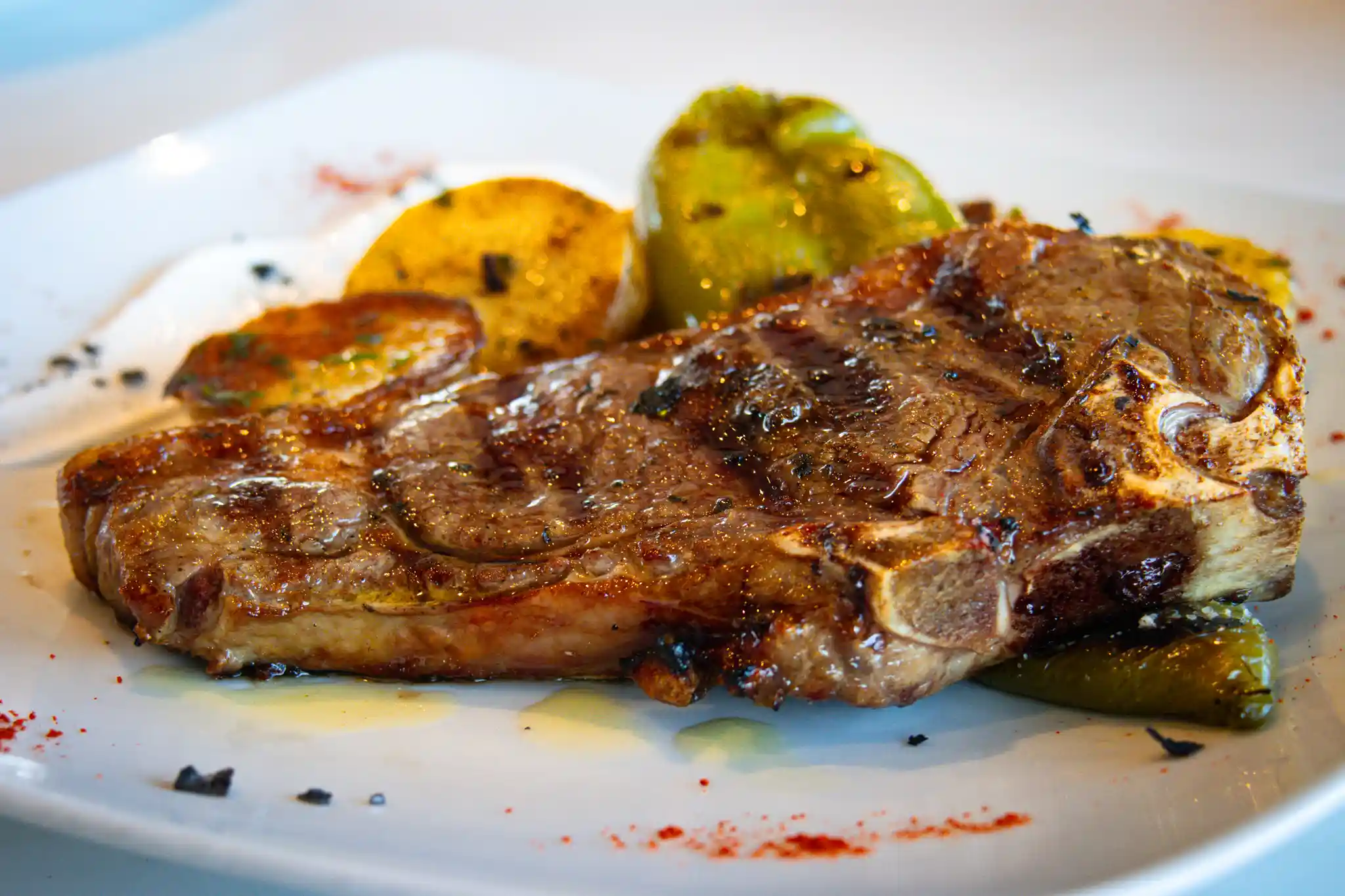 restaurante menu mediodia carne plancha patatas baratas la jonquera