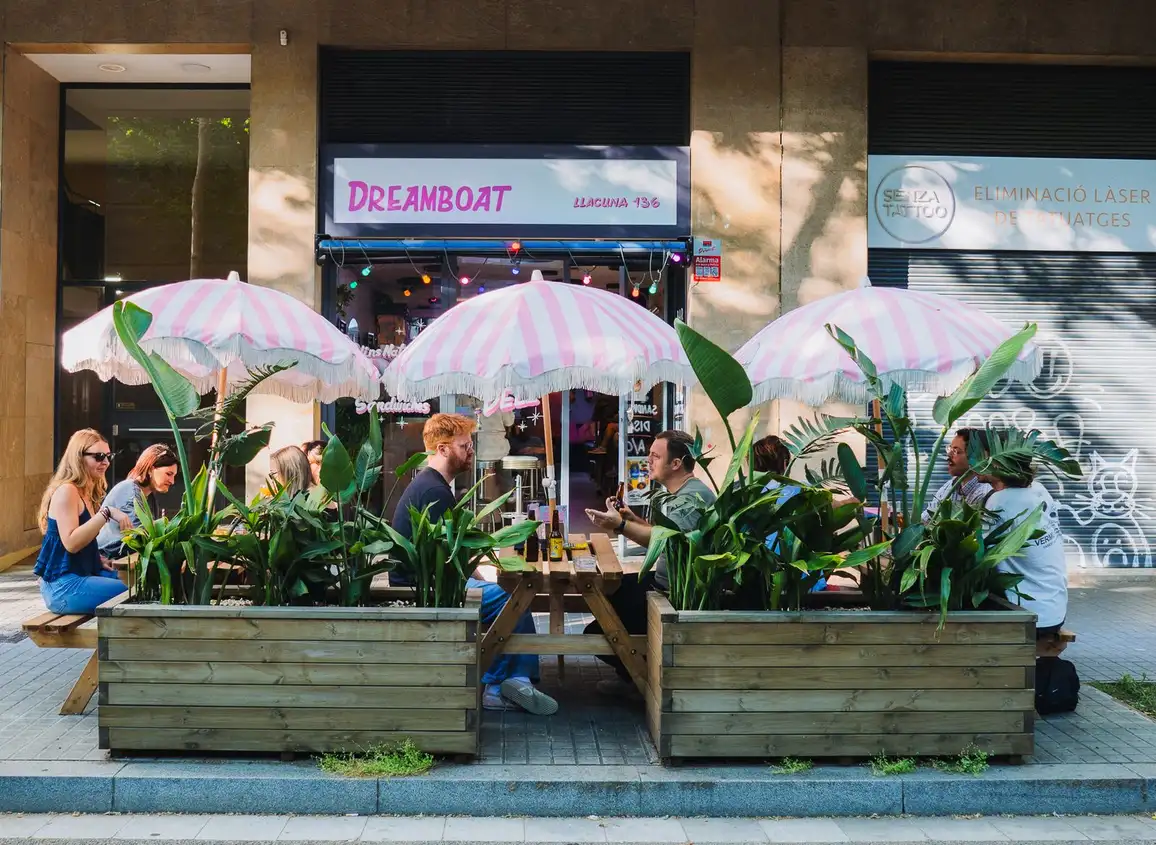 Outdoor Terrace in Poblenou