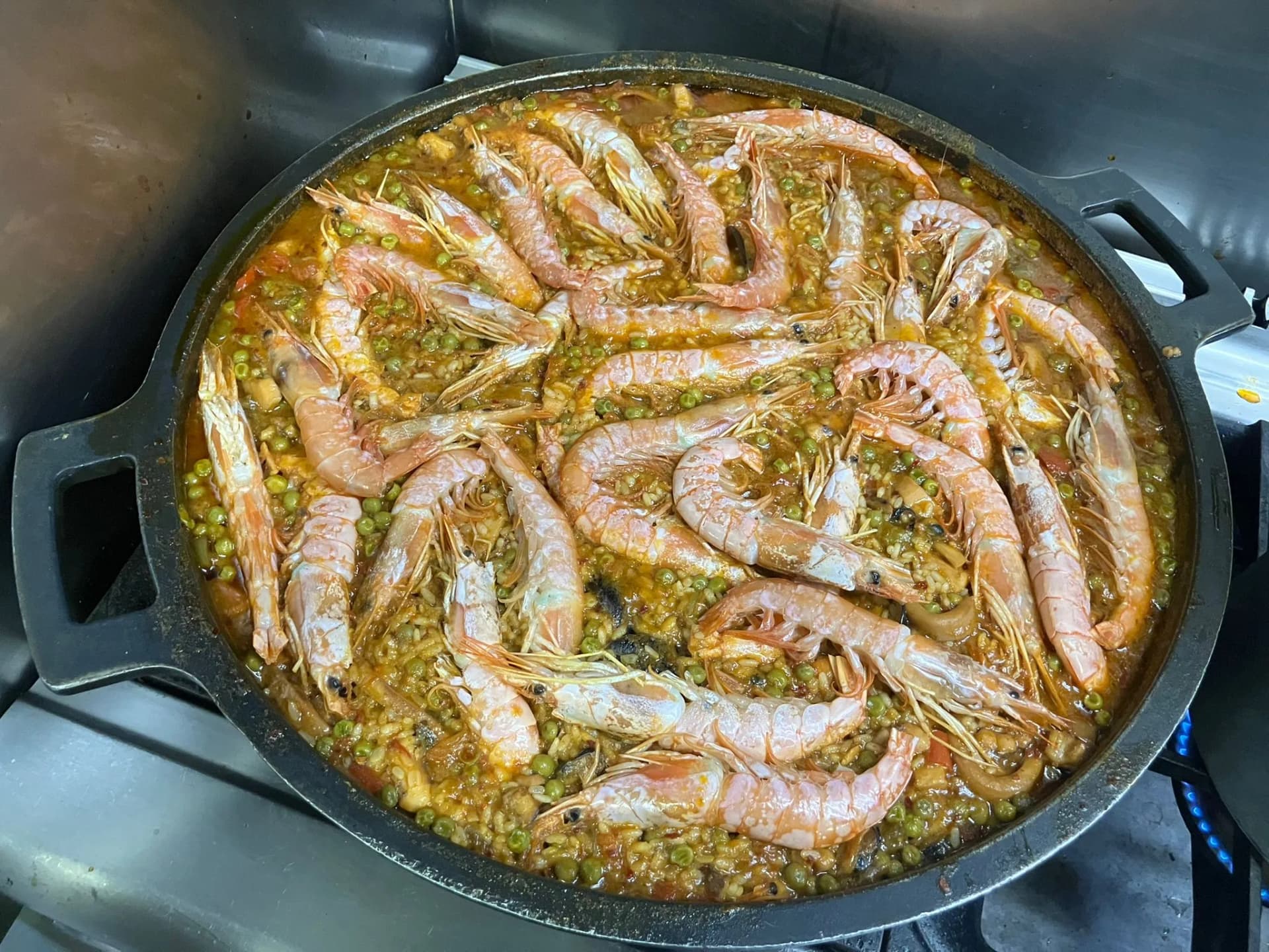 bar carmen paella de marisco menu dia poblenou.