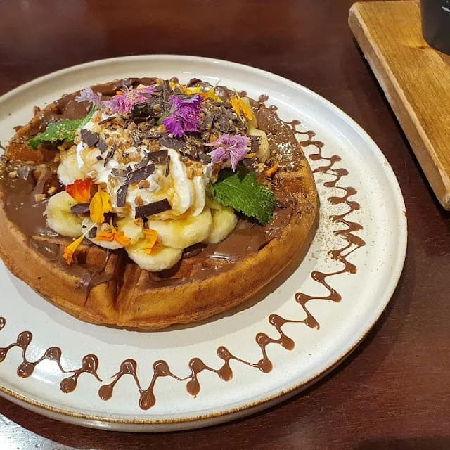 Waffle Chocolate in Girona