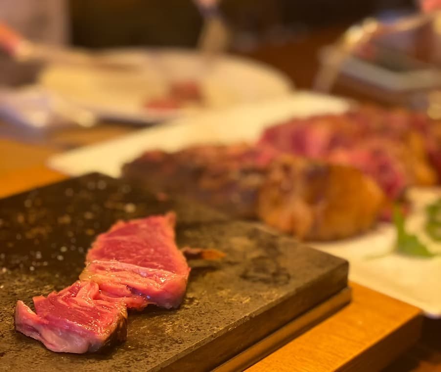 El mejor chuletón de vaca vieja gallega de platja daro