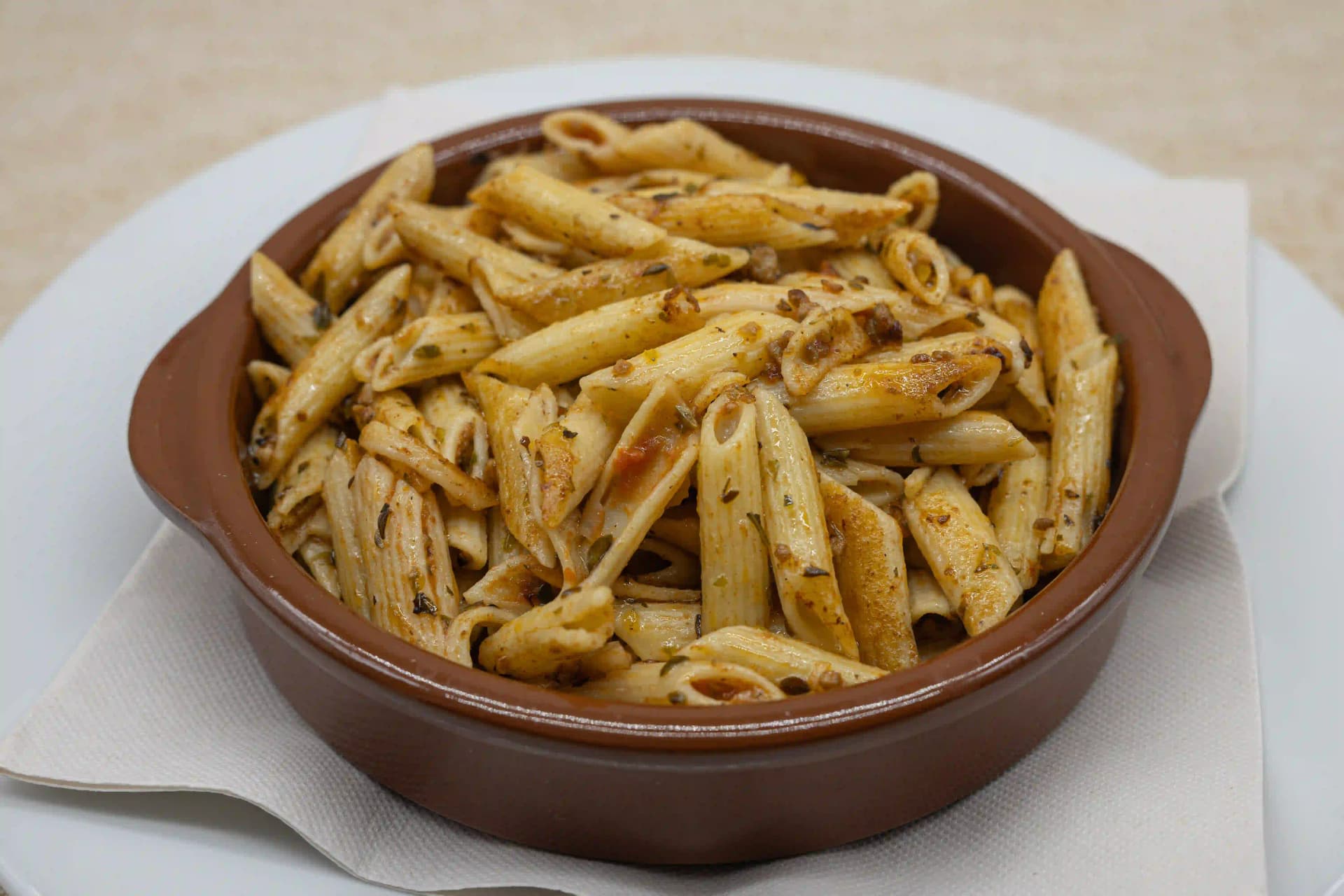 gratinado macarrones menu mediodia restaurante can ross maia de montcal