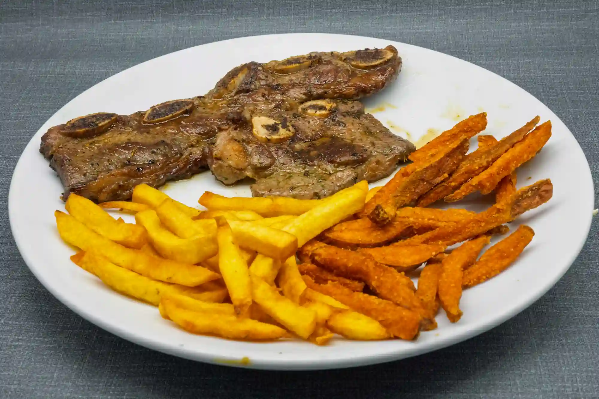 churrasco ternera patatas boniato menu diario restaurante eixample figueres comida casera