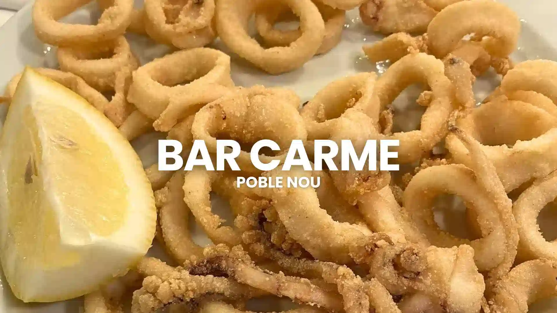 Restaurant Bar Carme en Menuveo